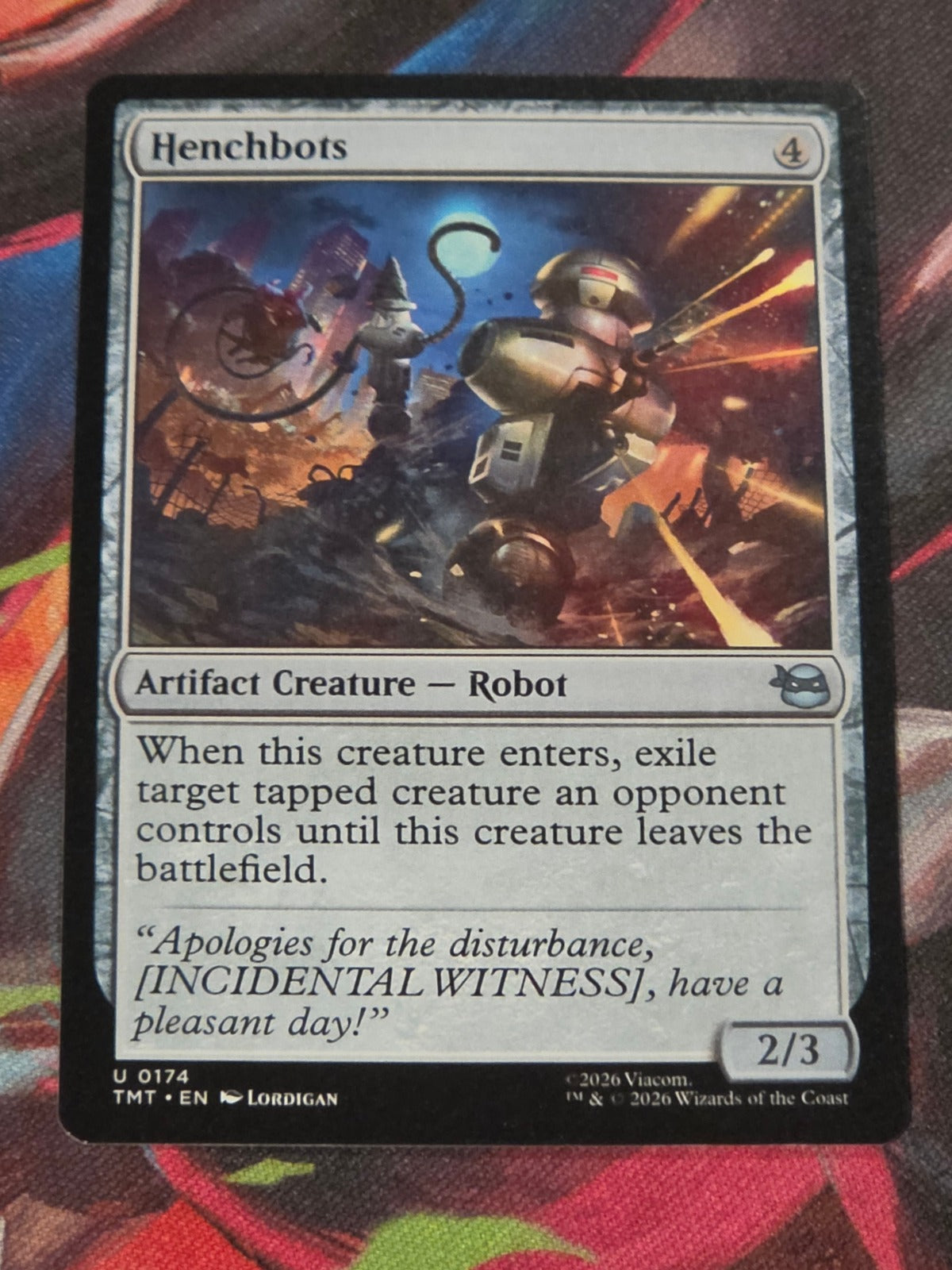 Henchbots - 174 - Teenage Mutant Ninja Turtles - U - NM MTG