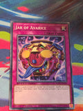 Jar of Avarice Common Speed Duel GX: Duel Academy Box SGX1-ENE20 1st Edition 1st Edition LP Yu-Gi-Oh!