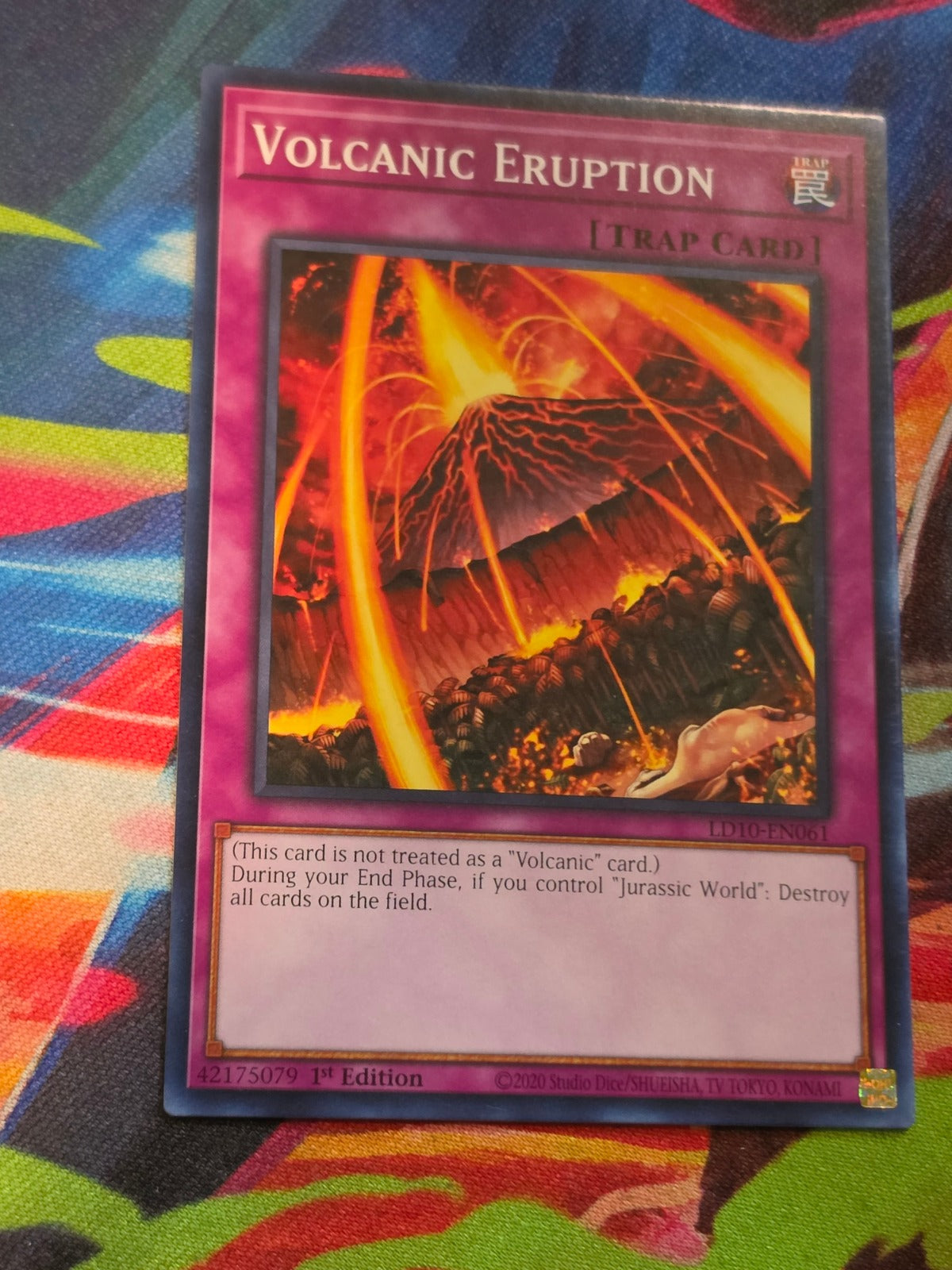 Volcanic Eruption Common Legendary Duelists: Soulburning Volcano LD10-EN061 LP