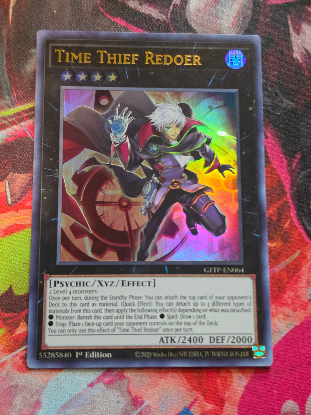 Time Thief Redoer Ultra Rare Ghosts From the Past GFTP-EN064 1st Edition NM Yu-Gi-Oh!