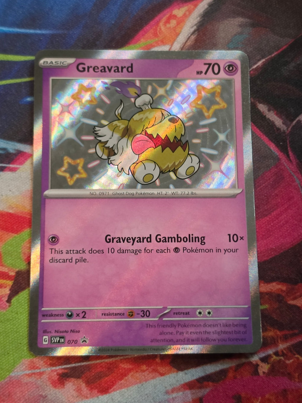 Greavard - 070 - SV: Scarlet & Violet Promo Cards - Promo - NM Pokemon