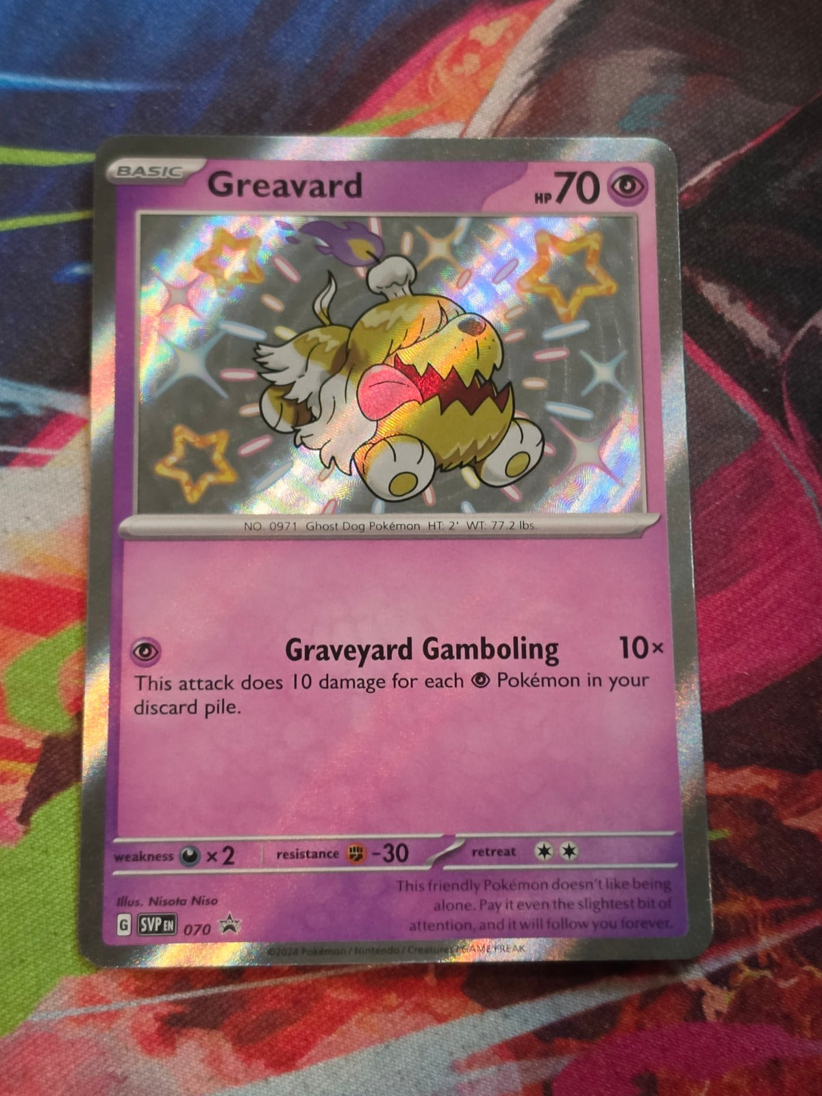 Greavard - 070 - SV: Scarlet & Violet Promo Cards - Promo - NM Pokemon