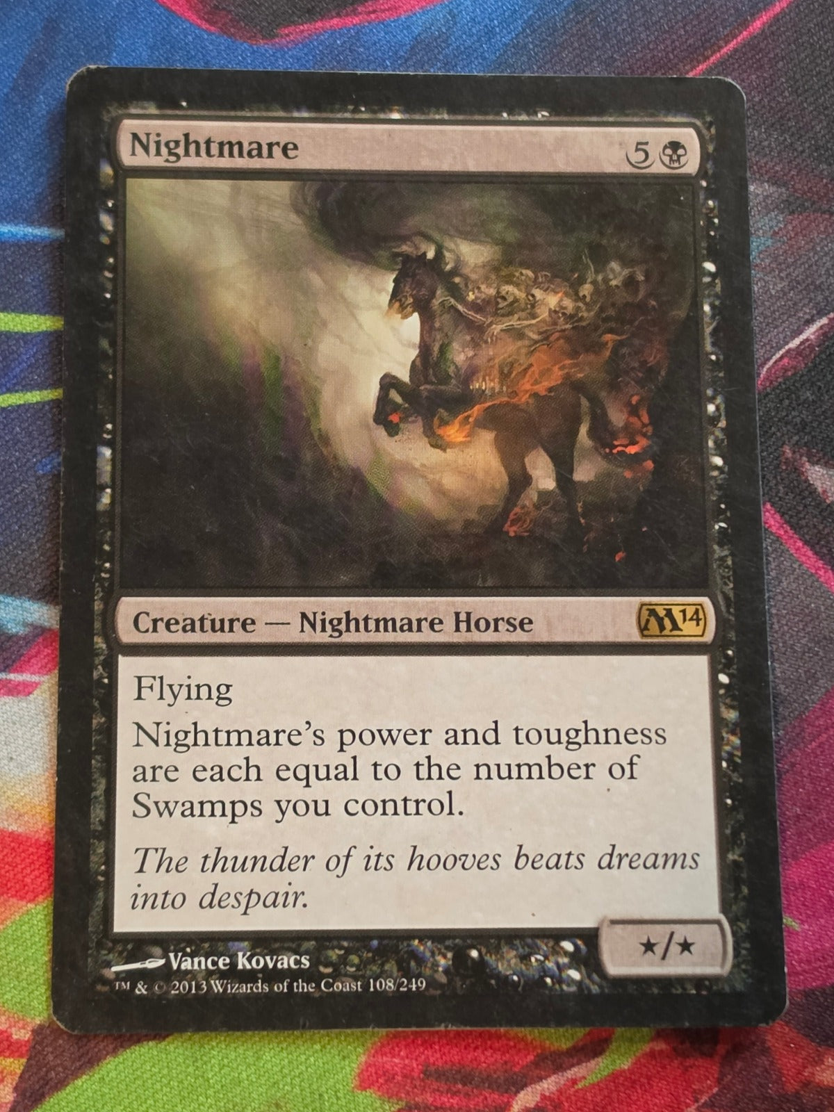 Nightmare - 108 - Magic 2014 (M14) - R - LP MTG