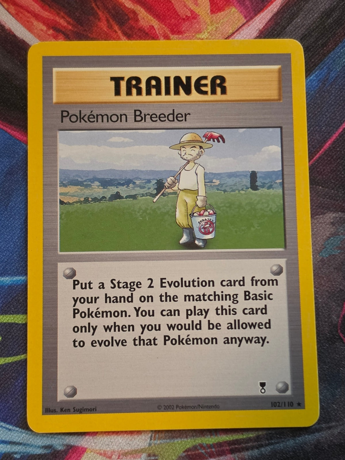 Pokemon Breeder Rare Legendary Collection 102/110 LP Pokemon
