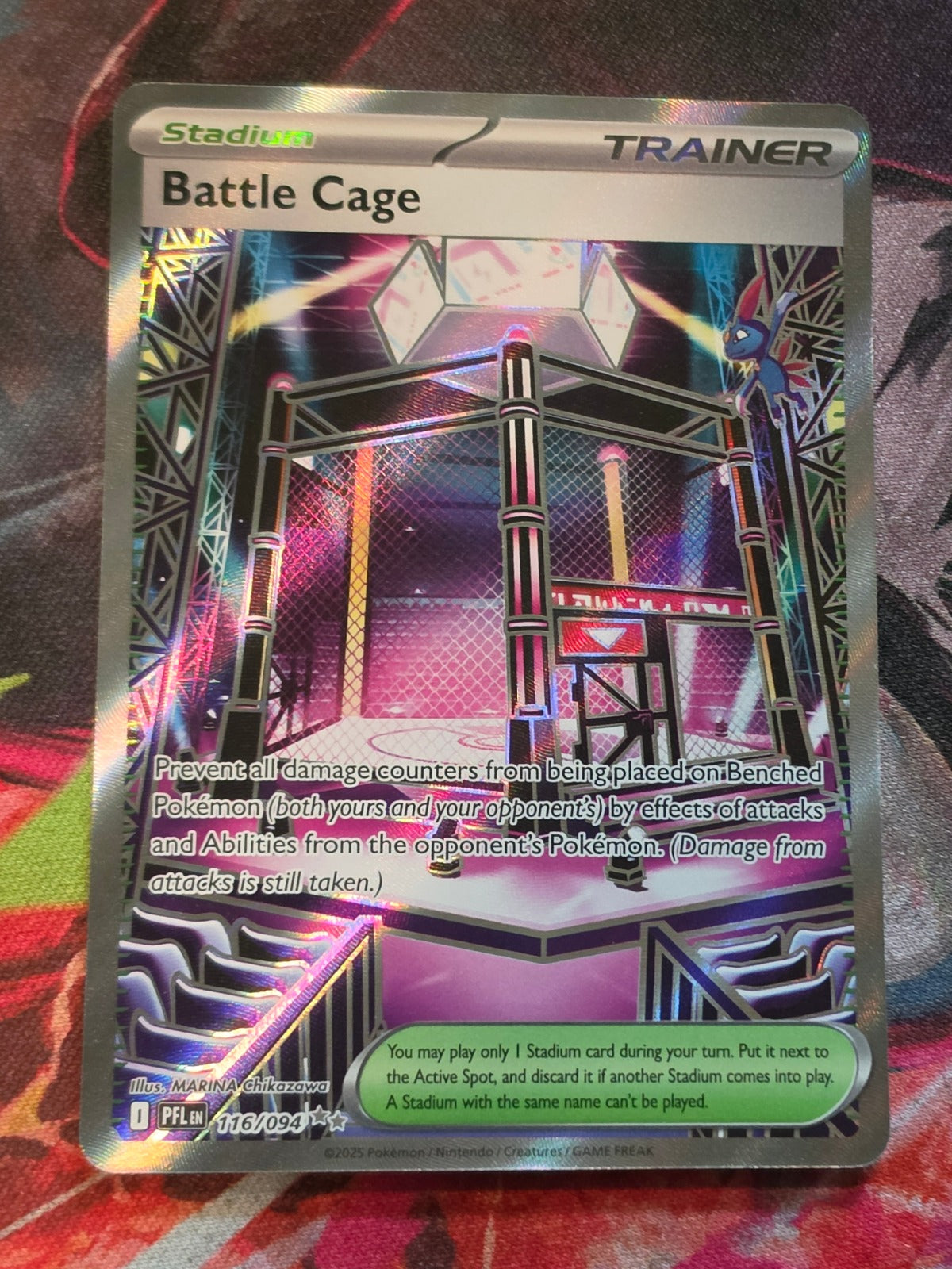 Battle Cage Ultra Rare Phantasmal Flames 116/094 NM Pokemon