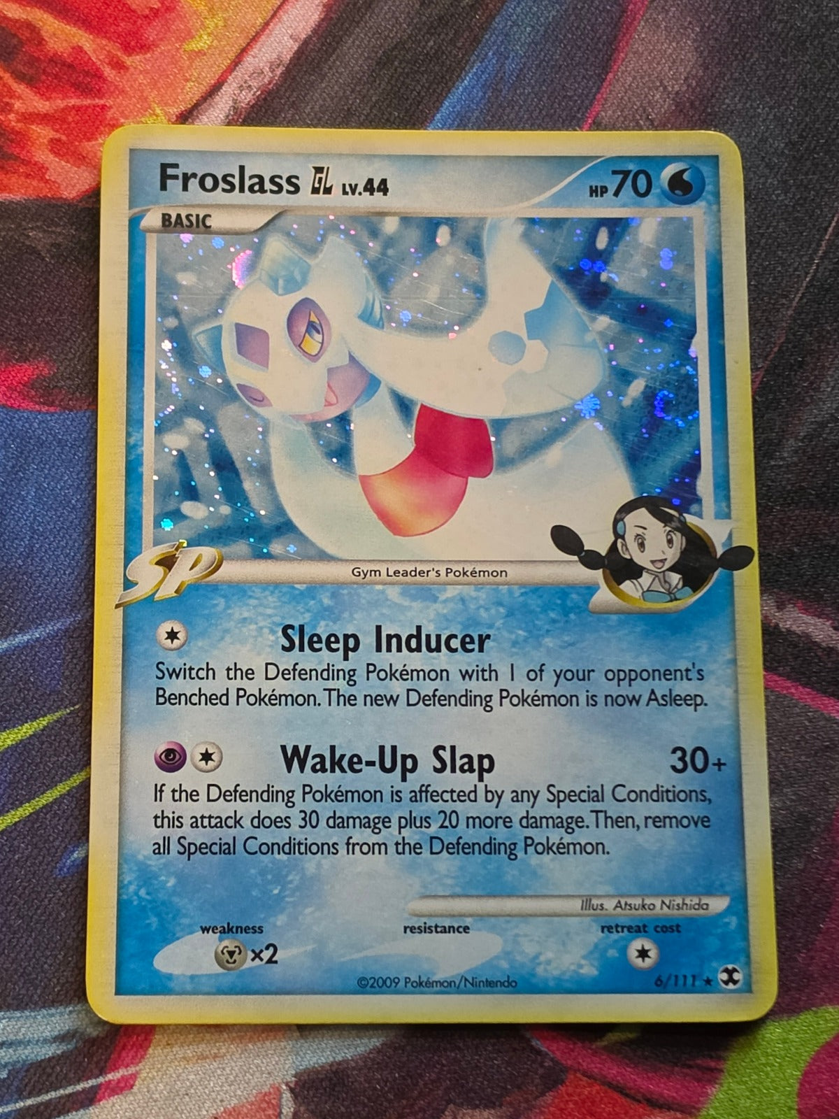 Froslass GL Holo Rare Rising Rivals 6/111 LP Pokemon