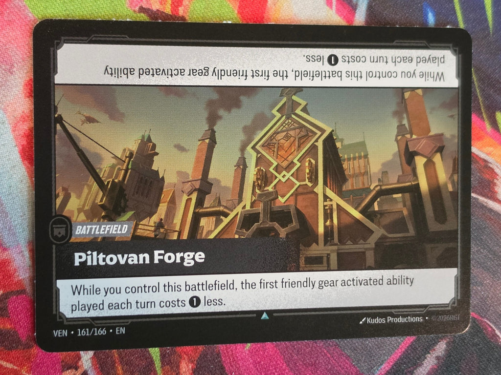 Piltovan Forge - 161/166 - Vendetta - Uncommon - NM
