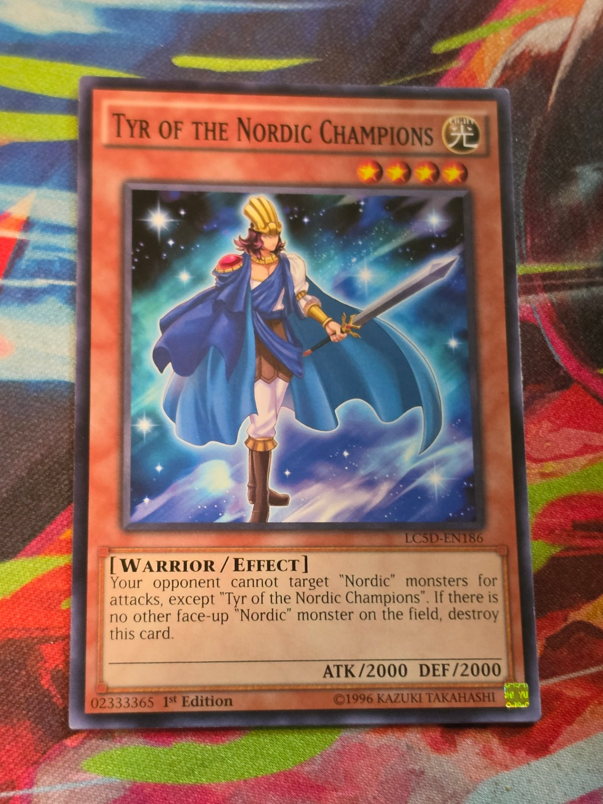 Tyr of the Nordic Champions Common Legendary Collection 5D's LC5D-EN186 LP
