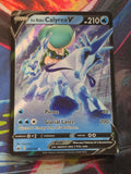 Ice Rider Calyrex V Ultra Rare SWSH06: Chilling Reign 045/198 NM Pokemon