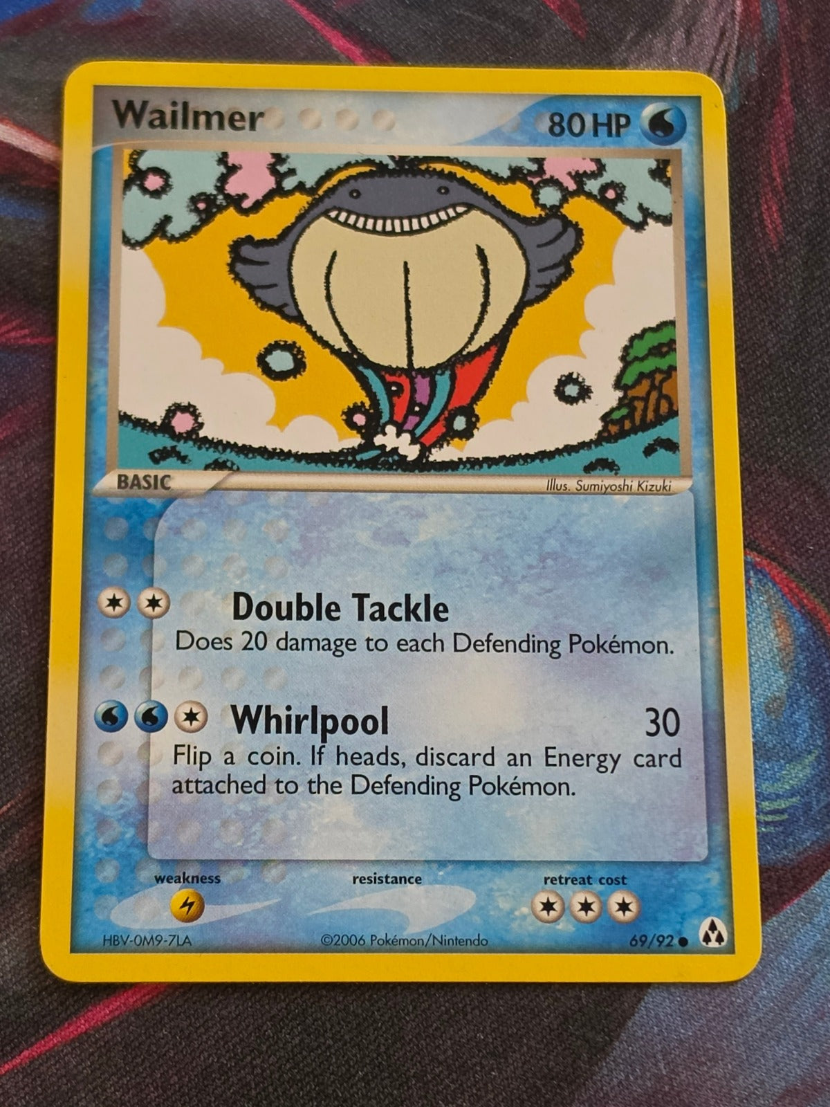 Wailmer - 69/92 - EX Legend Maker - Common - LP - Pokemon