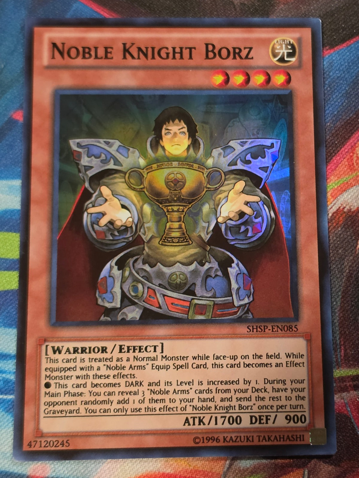 Noble Knight Borz Super Rare Shadow Specters SHSP-EN085 LP