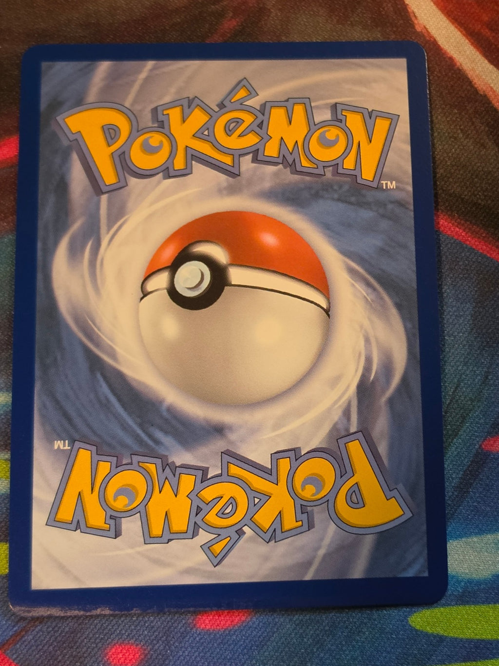 Mega Darkrai ex Ultra Rare Pitch Black 101/084 LP Pokemon (Back)