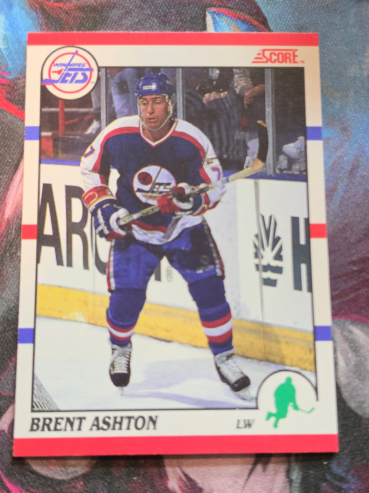 Brent Ashton 1990-91 Score Canadian #31 NM Hockey
