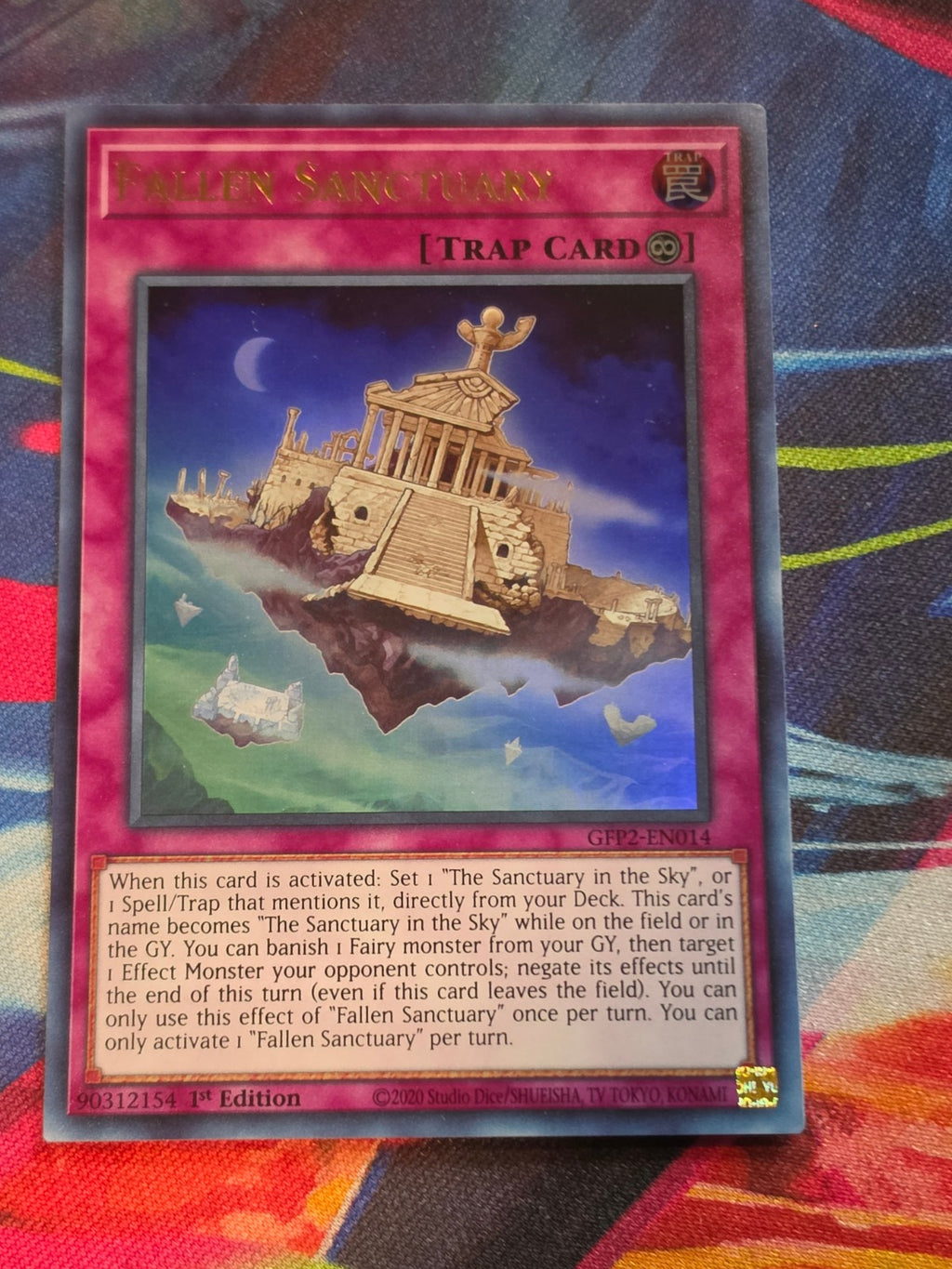 Fallen Sanctuary Ultra Rare Ghosts From the Past: The 2nd Haunting GFP2-EN014 1st Edition LP Yu-Gi-Oh!