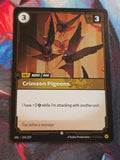 Crimson Pigeons - 154/219 - Unleashed - Common - NM