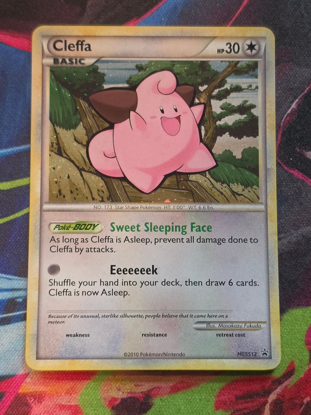 Cleffa Promo HGSS Promos HGSS12 LP+ Pokemon
