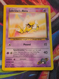 Sabrina's Abra (93) - 093/132 - Gym Challenge - Common - Unlimited - LP Pokemon