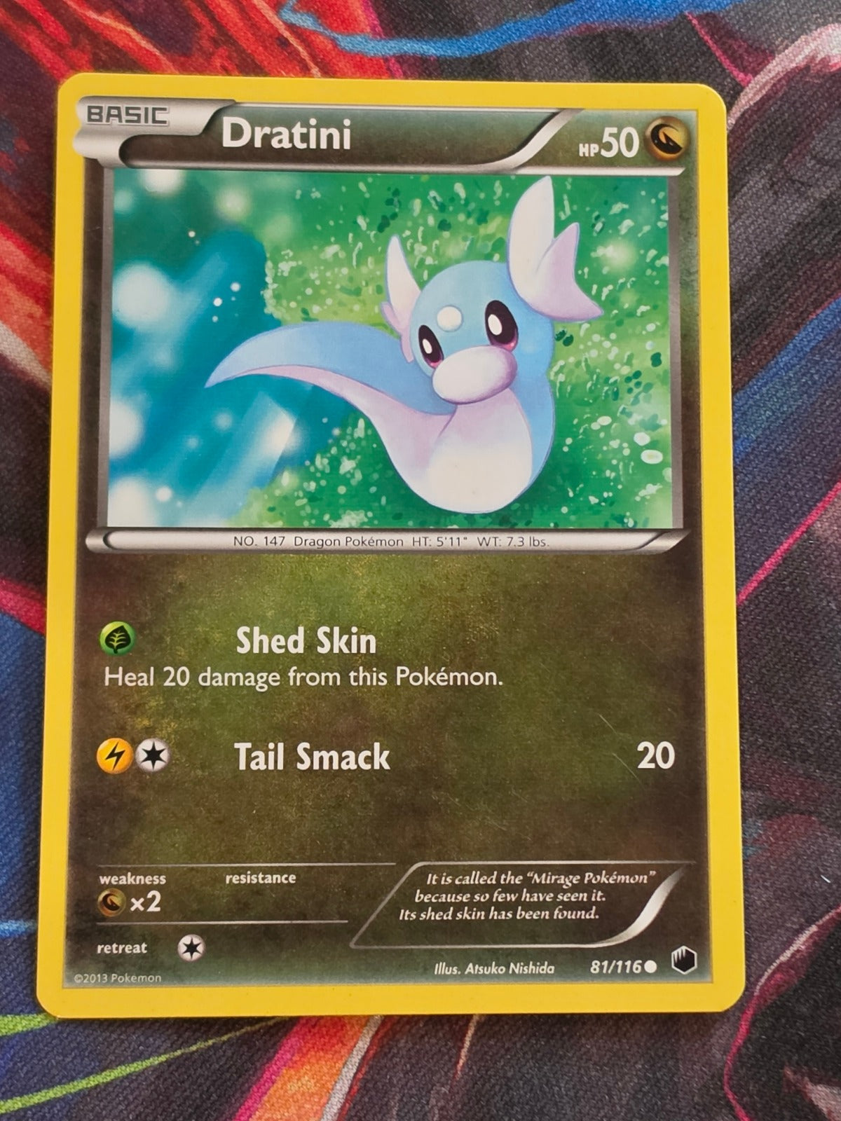 Dratini - 81/116 - Plasma Freeze - Common - NM - Pokemon