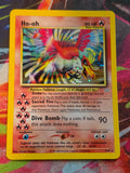Ho-oh (7) Holo Rare Unlimited Neo Revelation 07/64 LP *Small indent on back right Pokemon