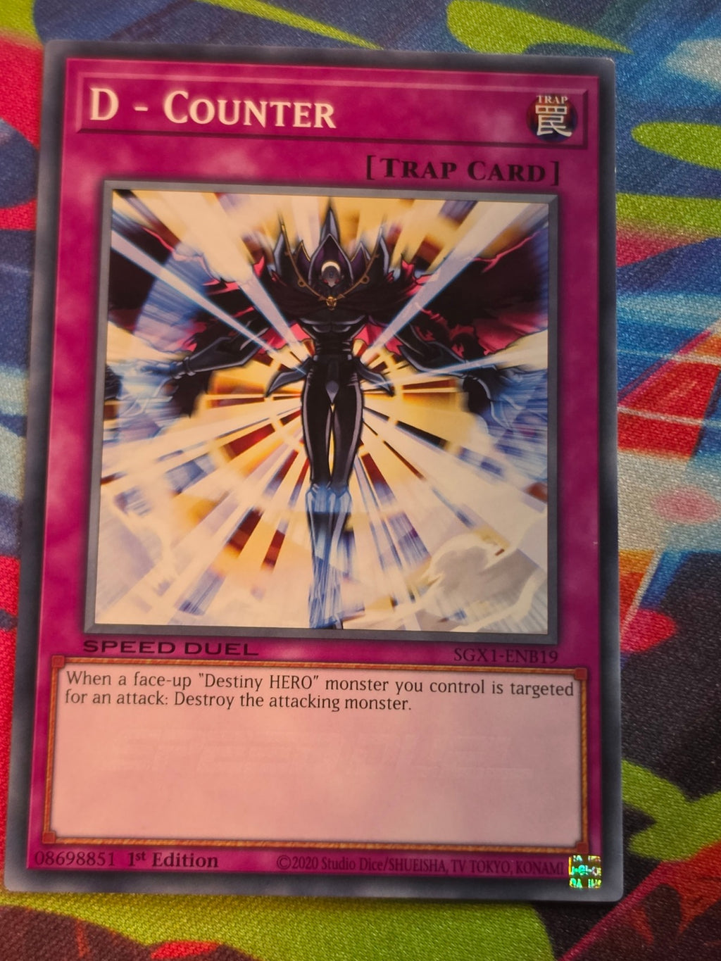 D - Counter Common Speed Duel GX: Duel Academy Box SGX1-ENB19 1st Edition LP Yu-Gi-Oh!