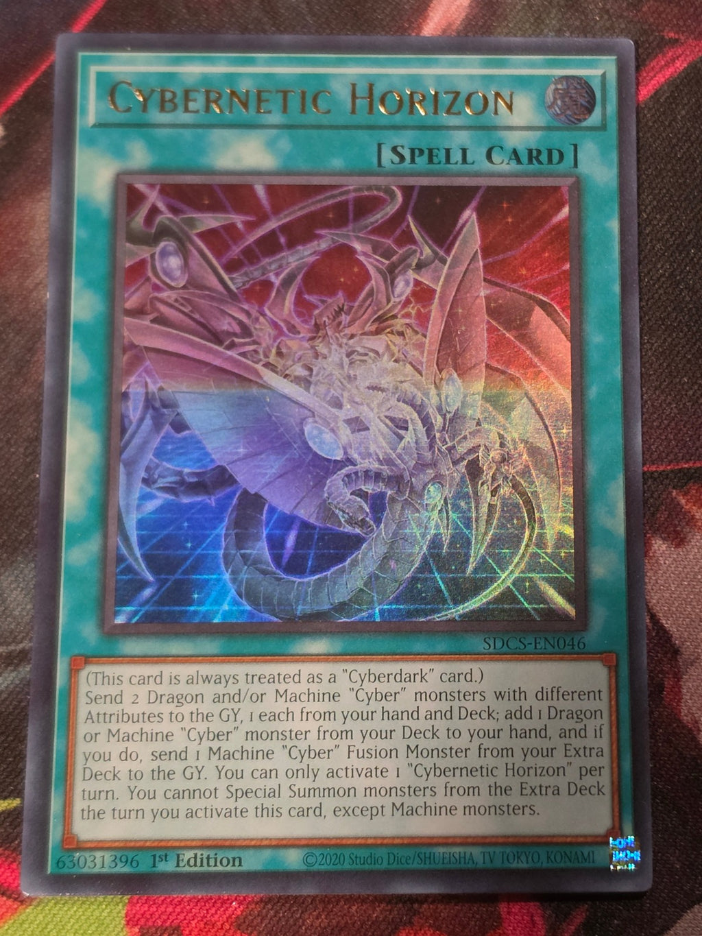 Cybernetic Horizon Ultra Rare Structure Deck: Cyber Strike SDCS-EN046 LP