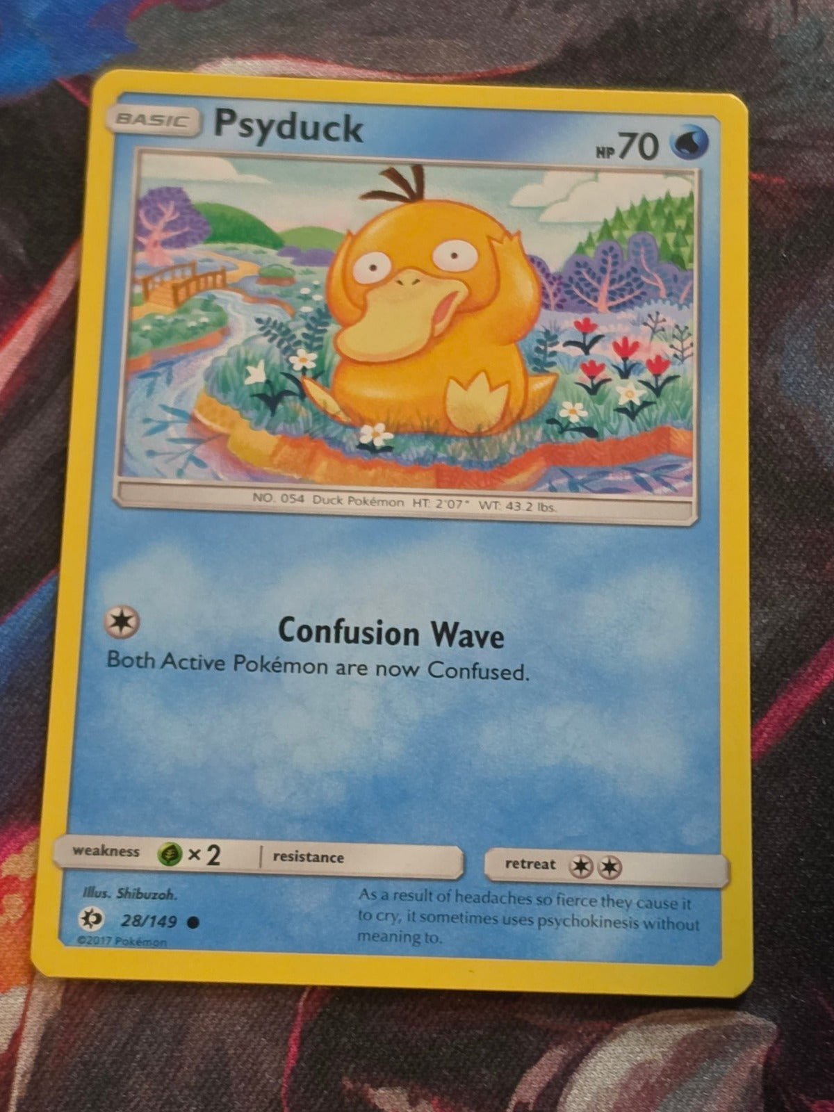 Psyduck - 28/149 - SM Base Set - Common - NM - Pokemon