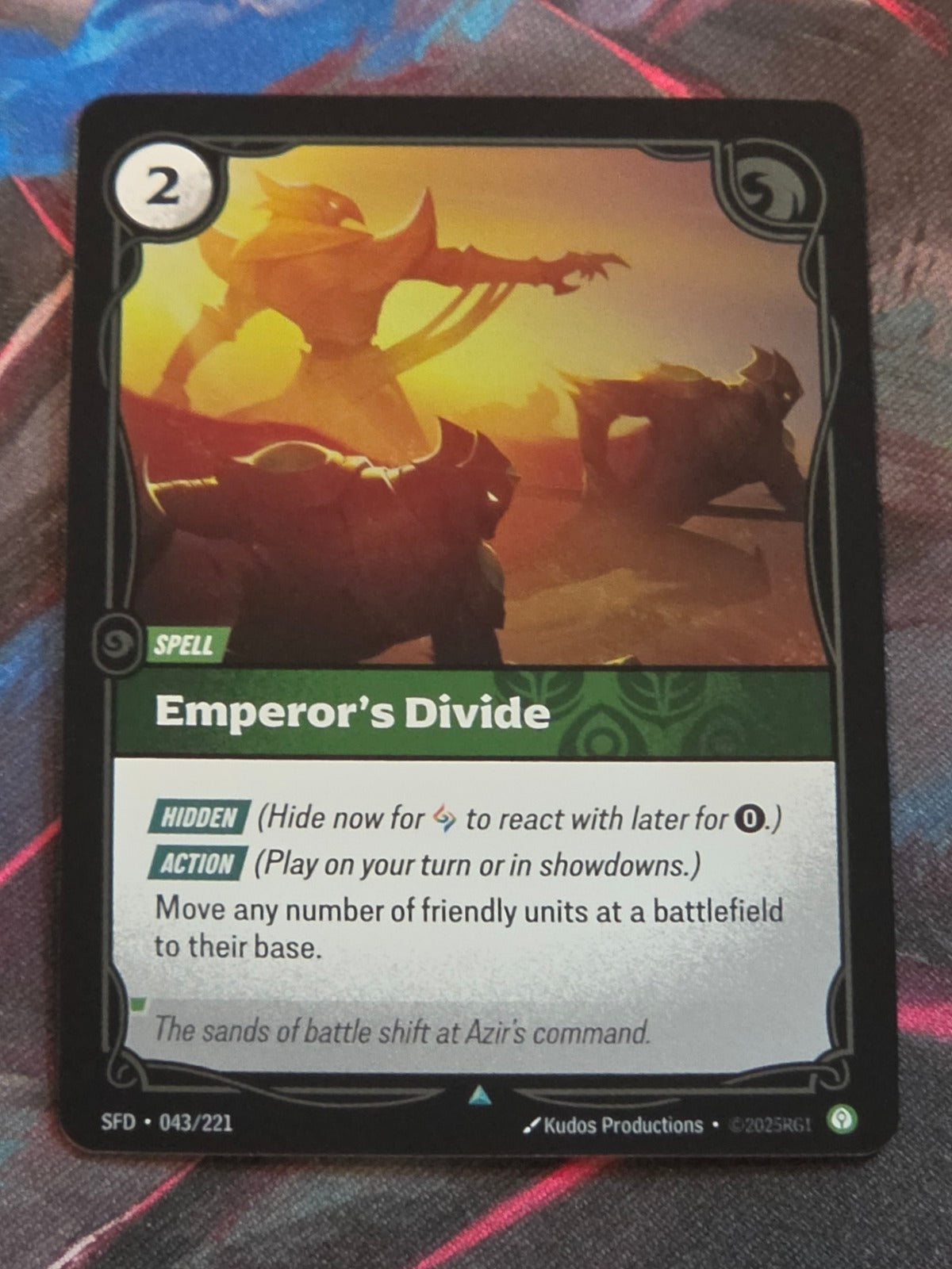 Emperor's Divide - 043/221 - Spiritforged - Uncommon - NM