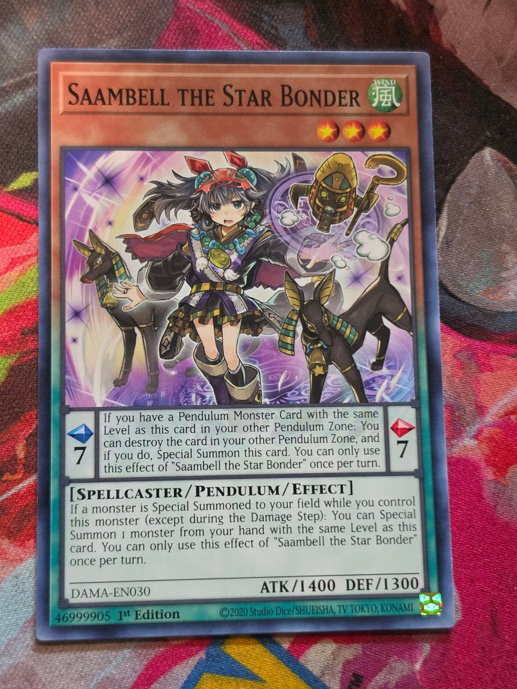 Saambell the Star Bonder Common Dawn of Majesty DAMA-EN030 LP