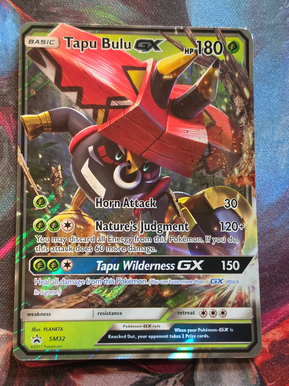 Tapu Bulu GX Promo SM Promos SM32 NM Pokemon