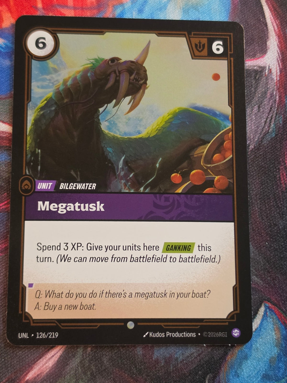 Megatusk - 126/219 - Unleashed - Common - NM
