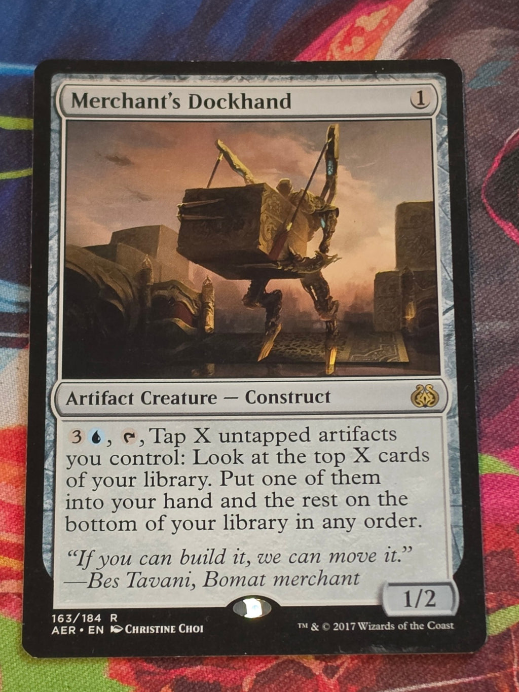 Merchant's Dockhand - 163 - Aether Revolt - Rare - LP - MTG