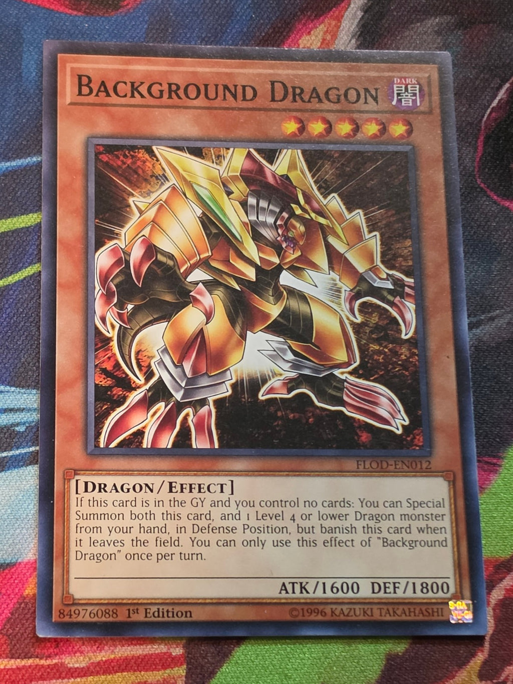 Background Dragon Common Flames of Destruction FLOD-EN012 LP