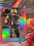 Tyler Badie 2021-22 Bowman University - Chrome Prospects Pink Refractor 80 NM Football