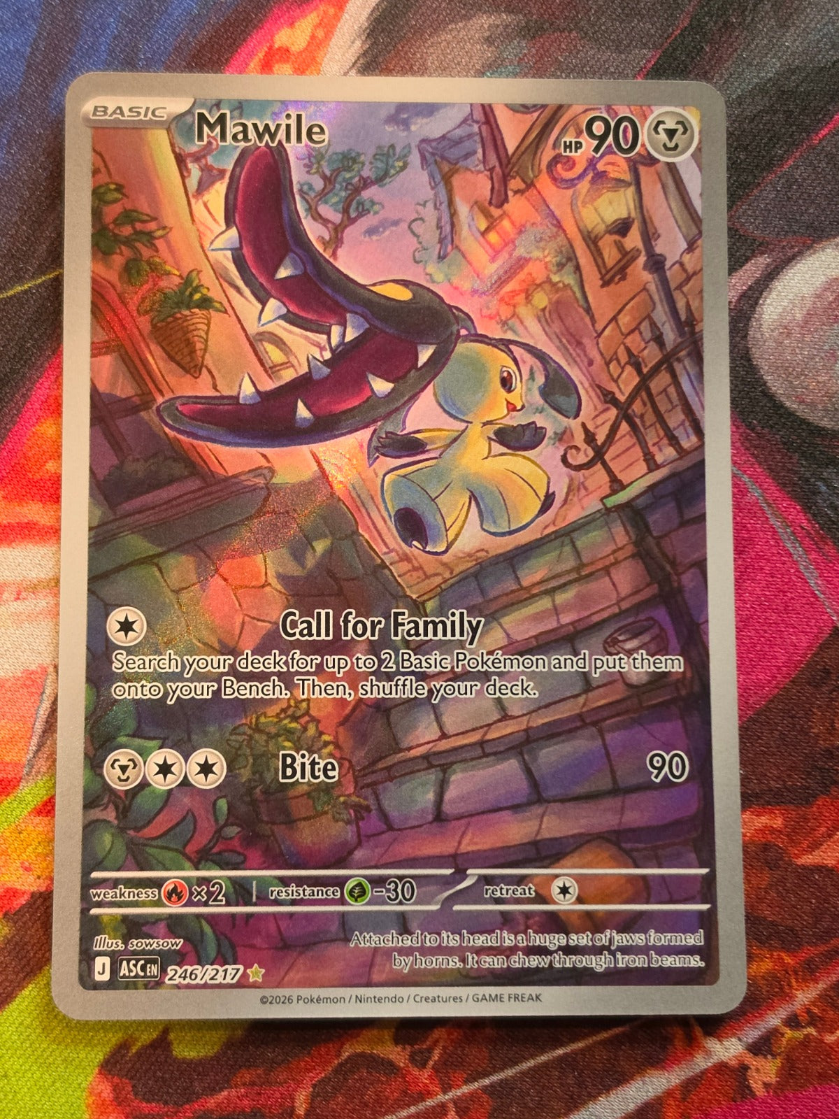 Mawile Illustration Rare ME: Ascended Heroes 246/217 NM Pokemon