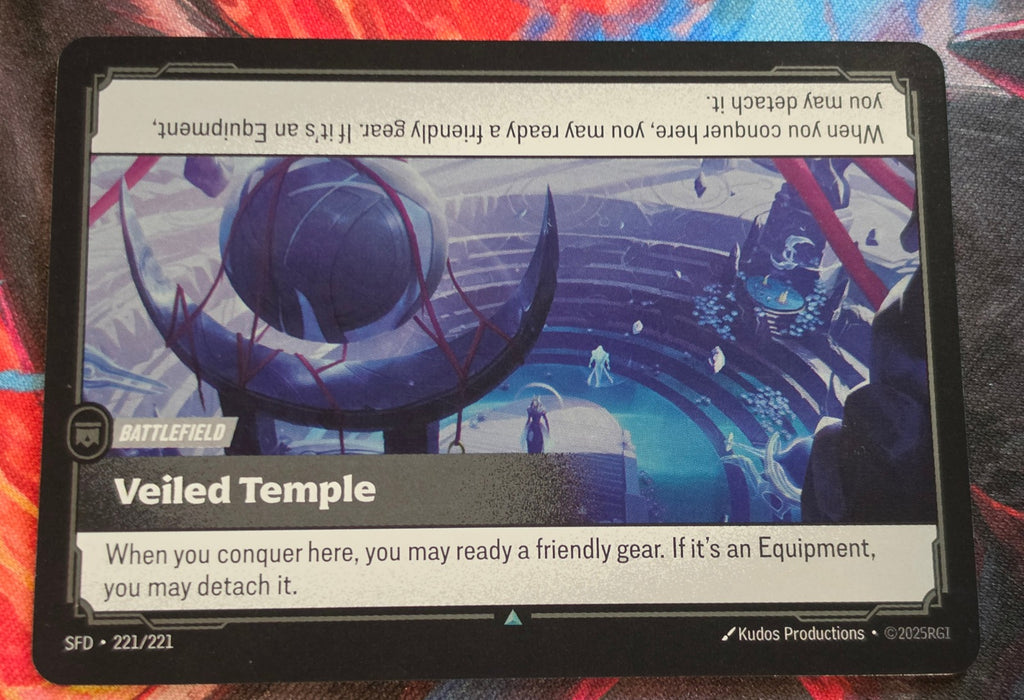 Veiled Temple - 221/221 - Spiritforged - Uncommon - NM