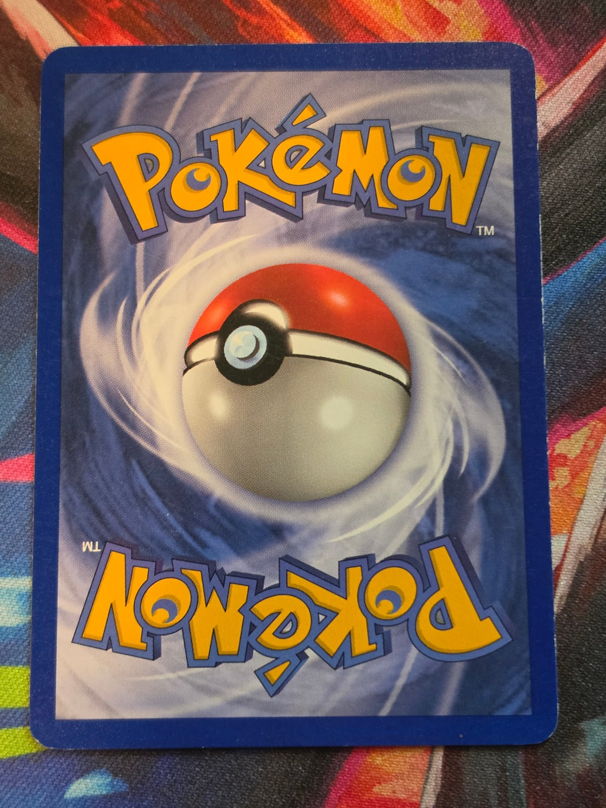 Electabuzz Unlimited Base Set Rare 020/102 LP+ Pokemon (Back)