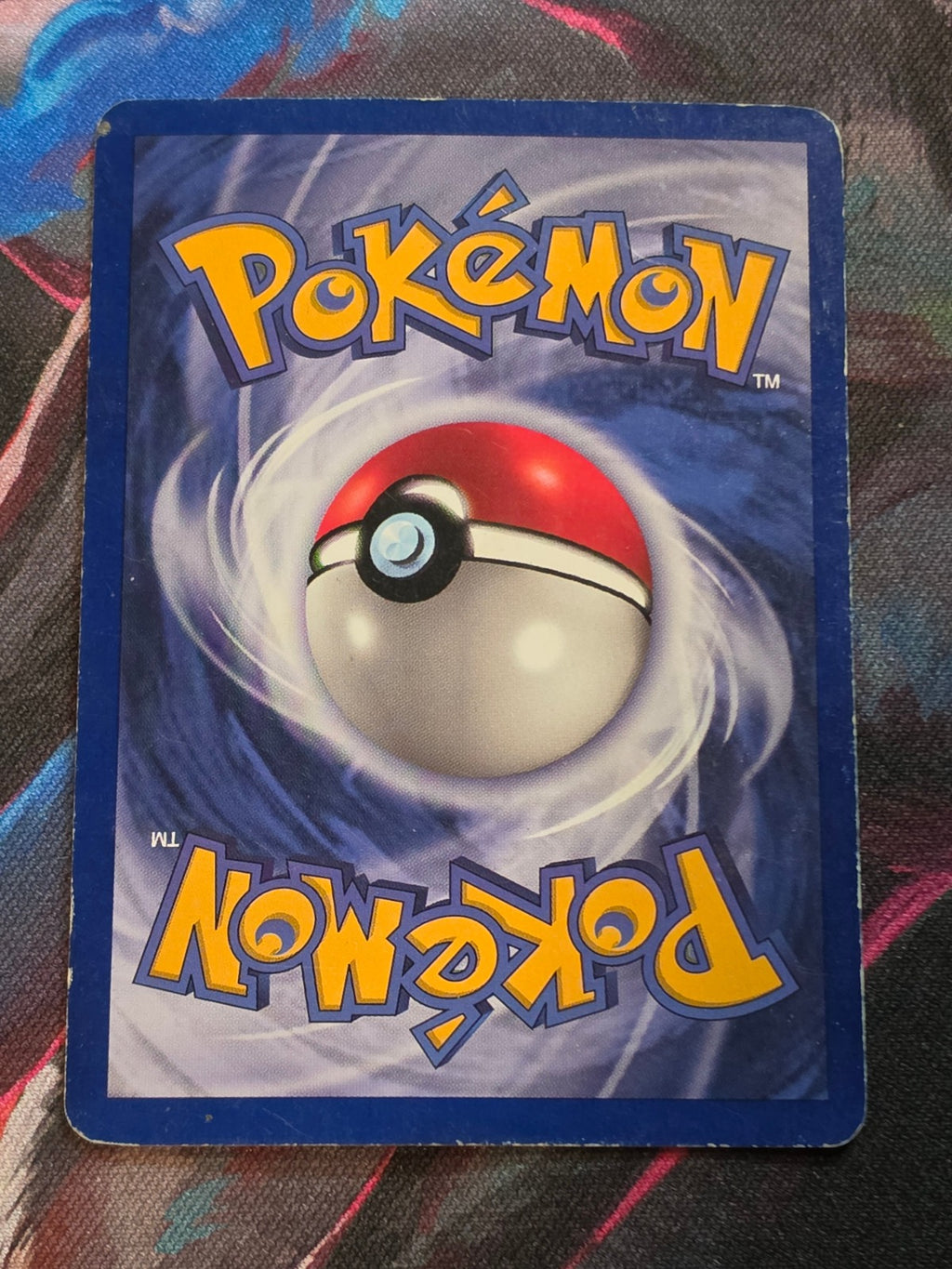 Alakazam Holo Rare Base Set 001/102 MP Pokemon (Back)