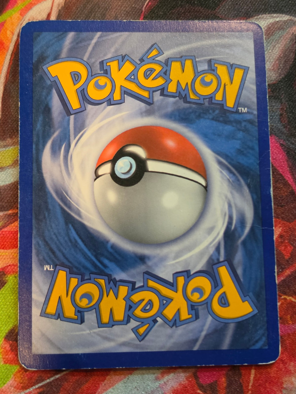Mightyena Holo Rare EX Deoxys 12/107 HP Pokemon (Back)