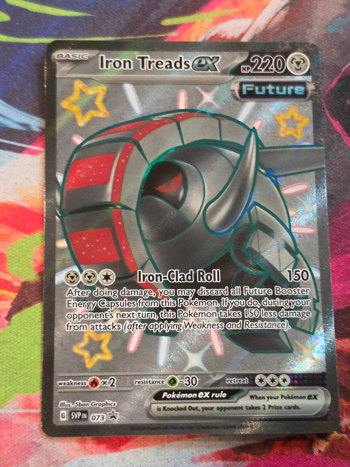 Iron Treads ex - 073 - SV: Scarlet & Violet Promo Cards - Promo - NM Pokemon