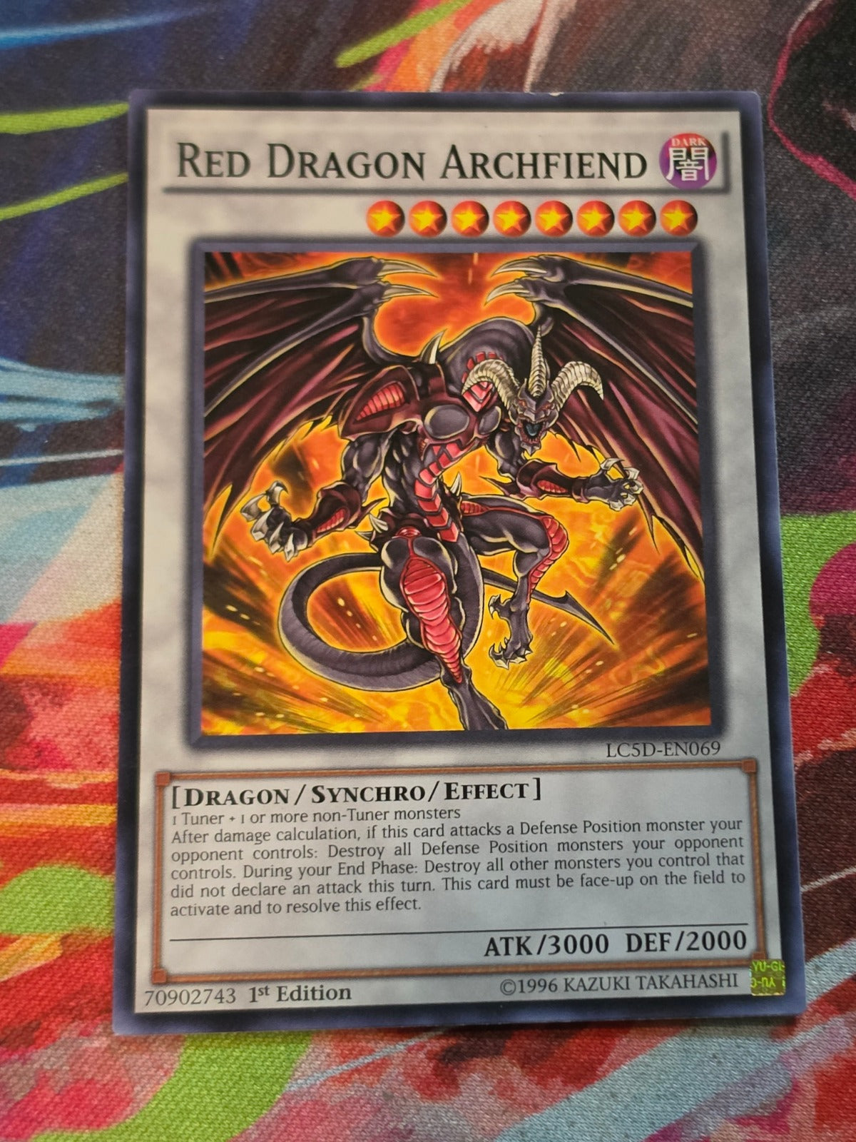 Red Dragon Archfiend Common Legendary Collection 5D's LC5D-EN069 LP