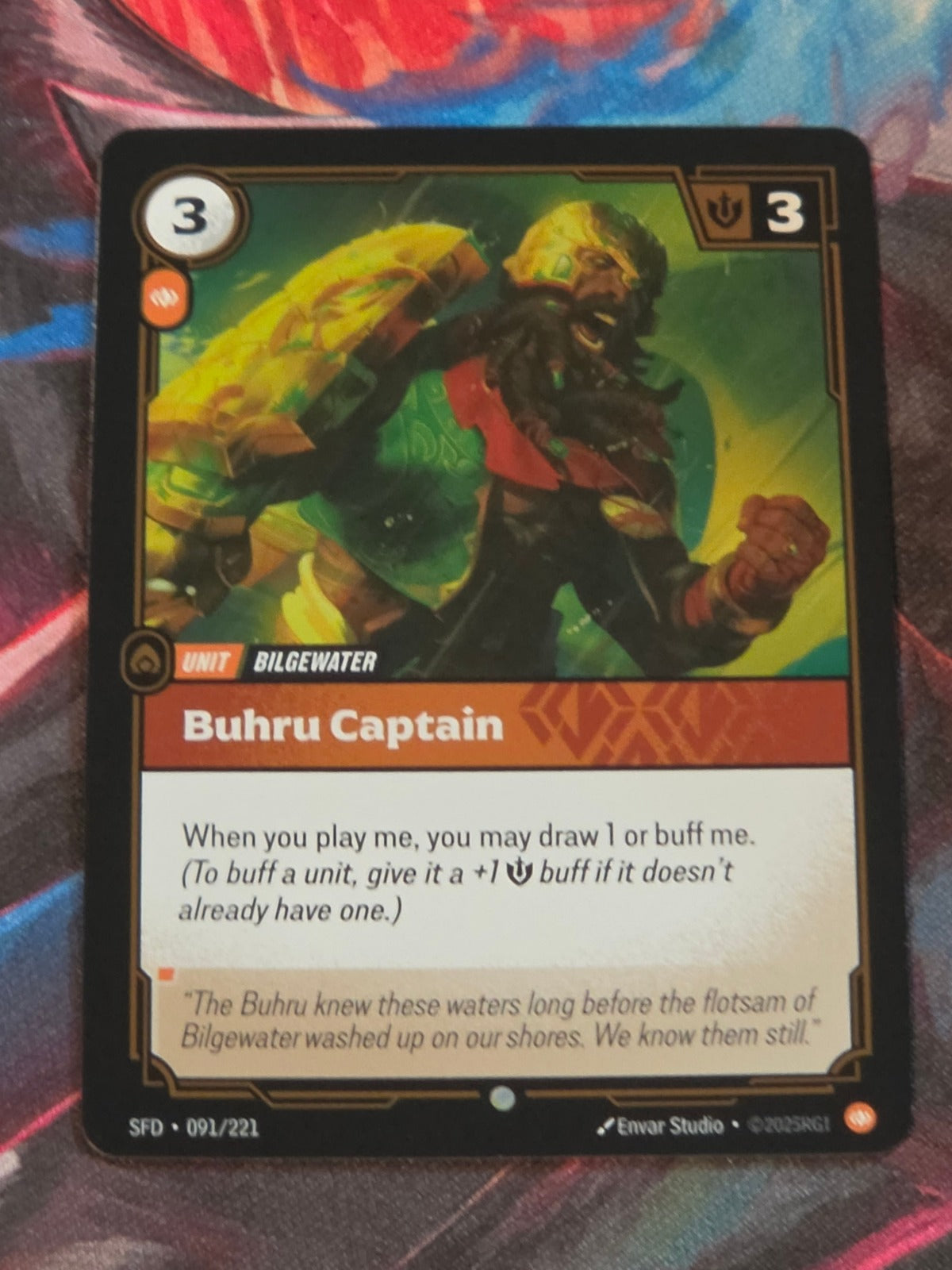 Buhru Captain - 091/221 - Spiritforged - Common - NM