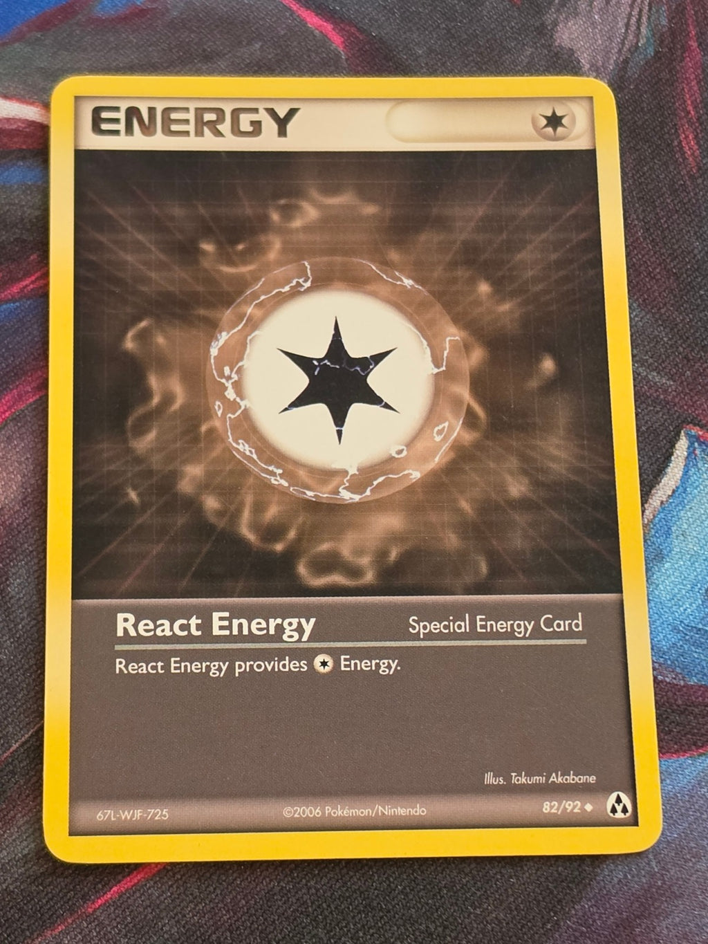 React Energy - 82/92 - EX Legend Maker - Uncommon - LP - Pokemon