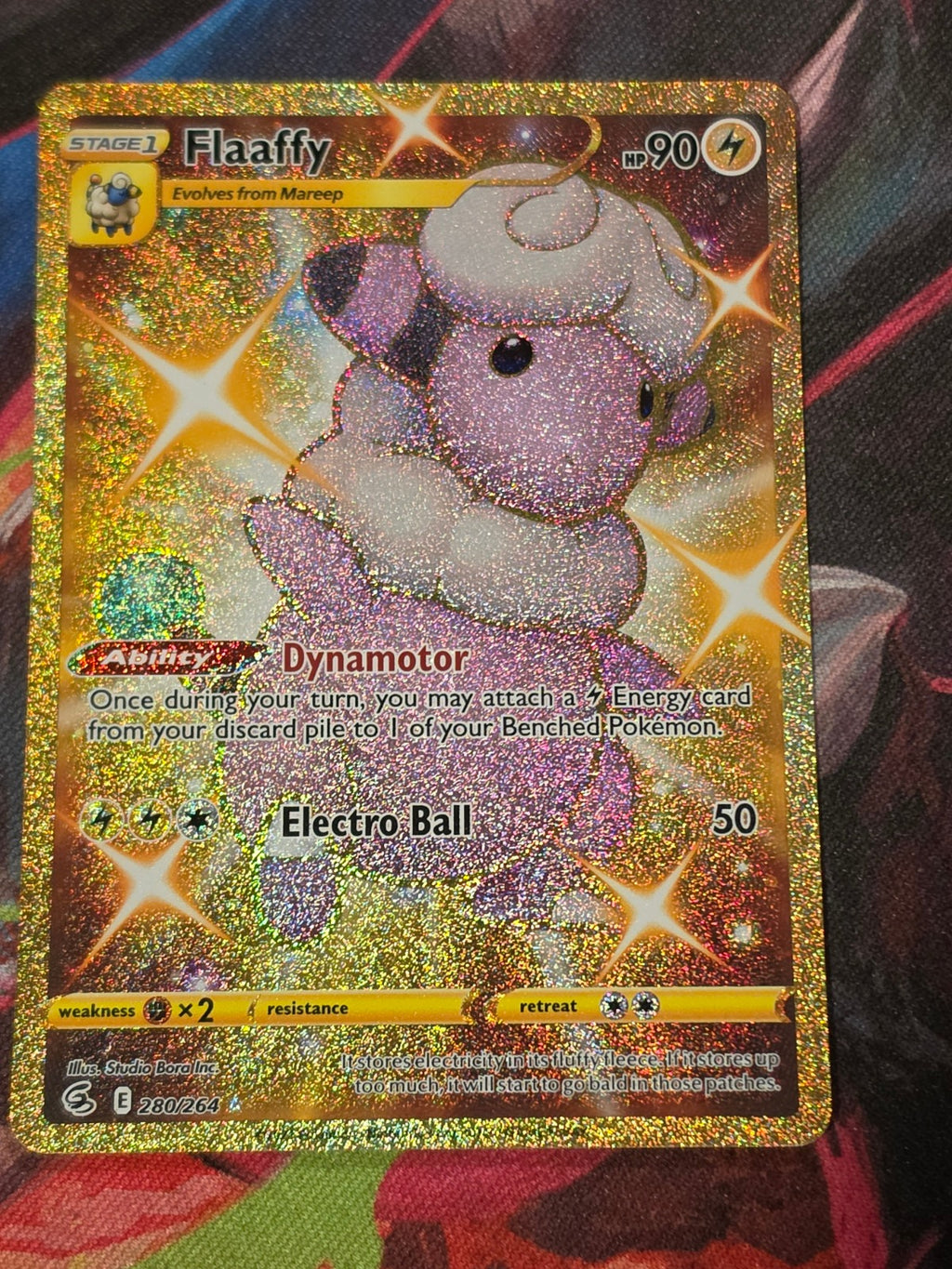 Flaaffy Secret Rare Fusion Strike 280/264 NM Pokemon