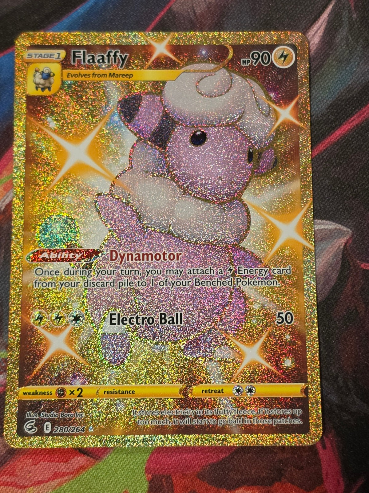 Flaaffy Secret Rare Fusion Strike 280/264 NM Pokemon