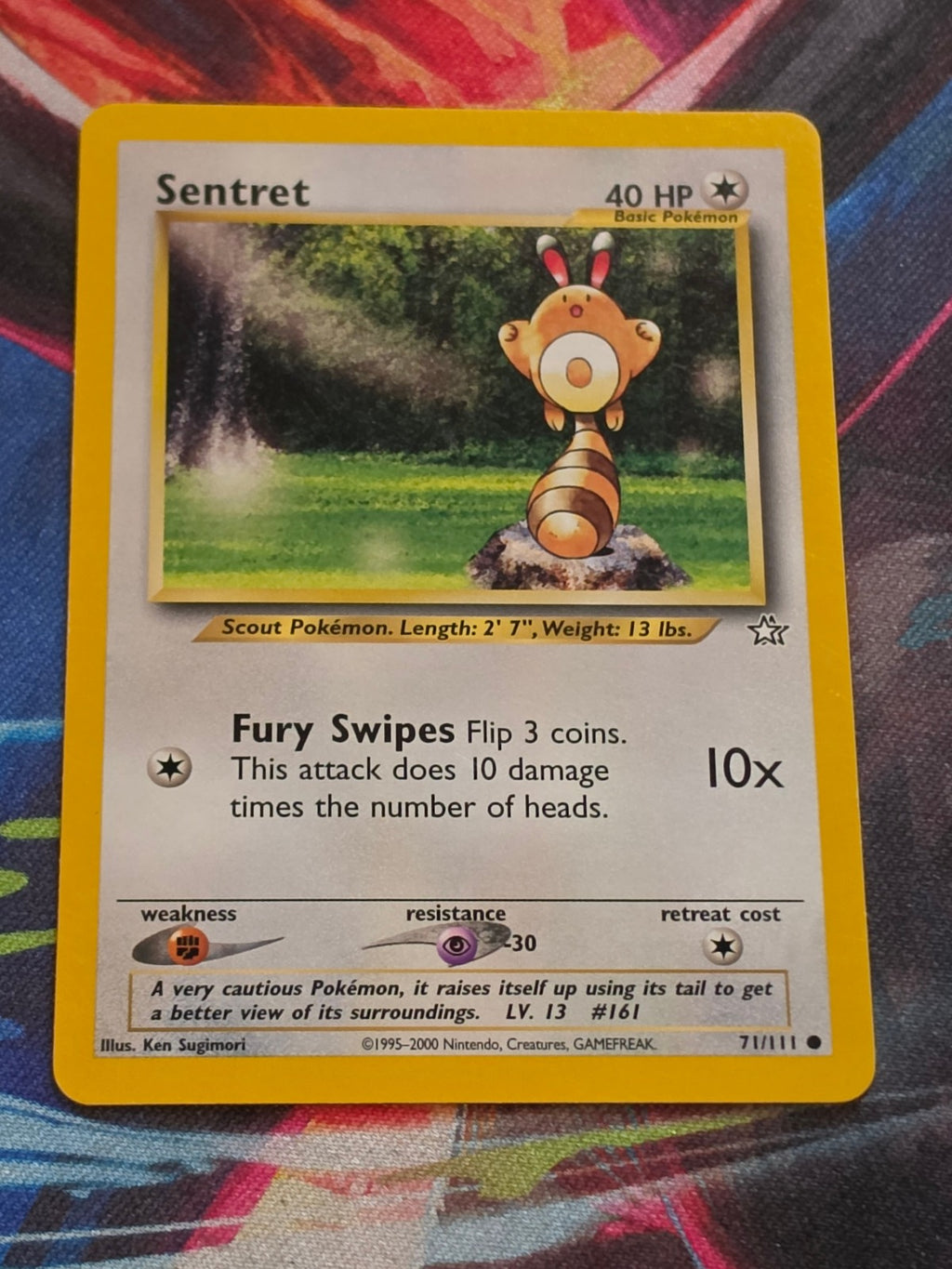 Sentret - 071/111 - Neo Genesis - Common - Unlimited - LP Pokemon