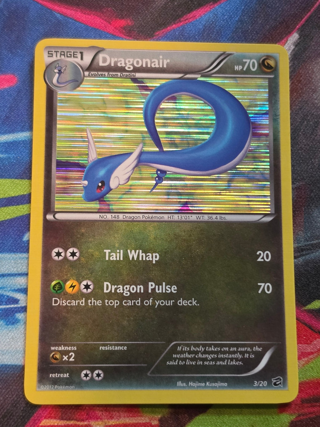 Dragonair (3) Holo Rare Dragon Vault 3/20 NM Pokemon