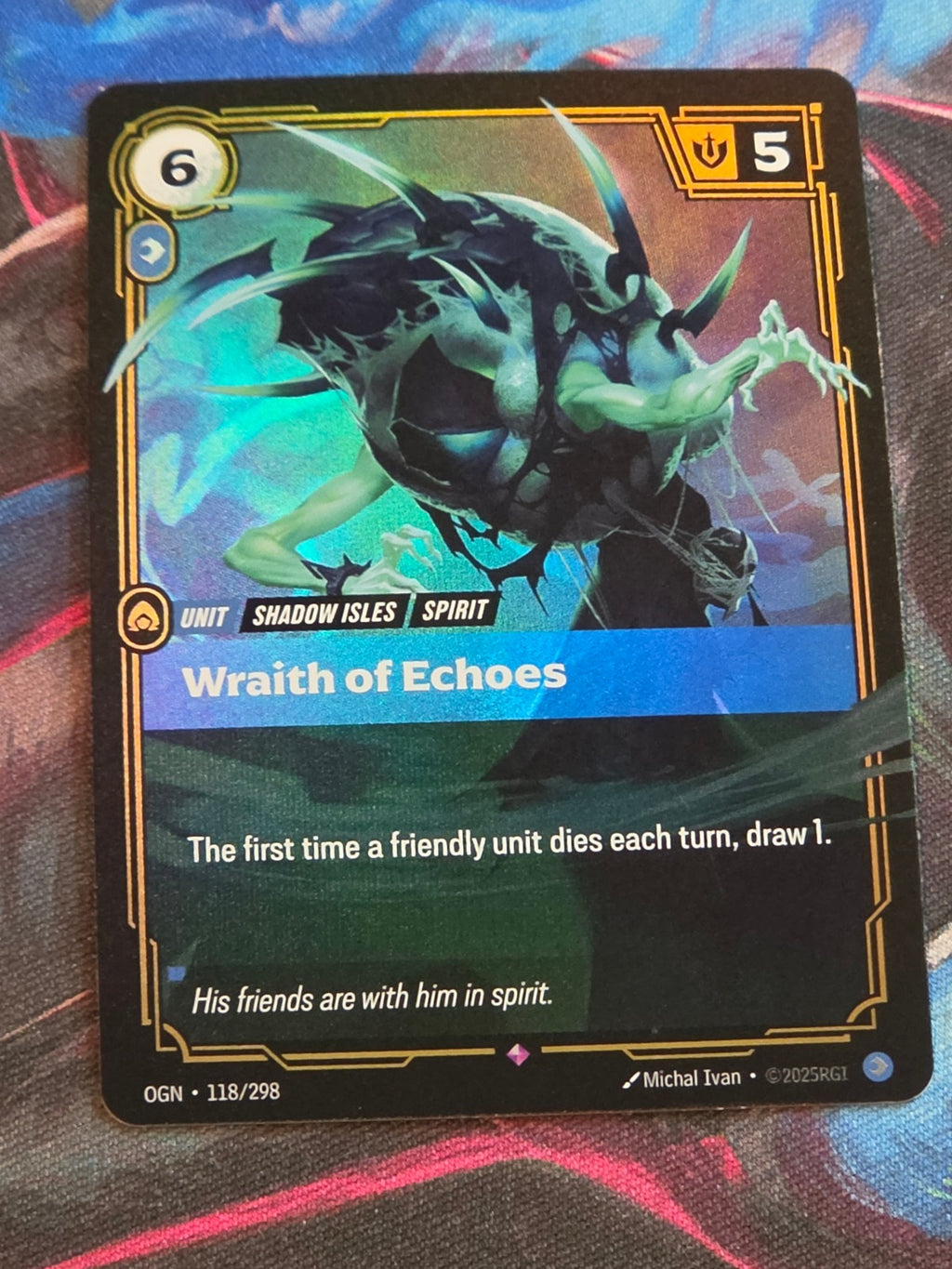 Wraith of Echoes - 118/298 - Origins - Rare - NM