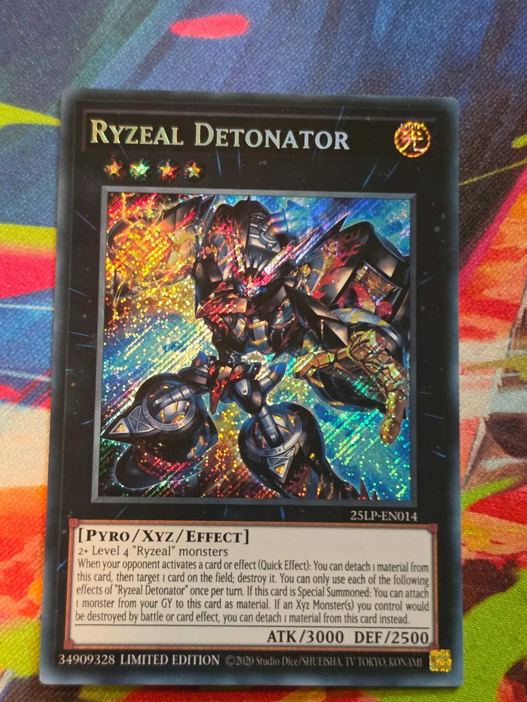 Ryzeal Detonator (Secret Rare) Secret Rare Limited Pack World Championship 2025 25LP-EN014 LP