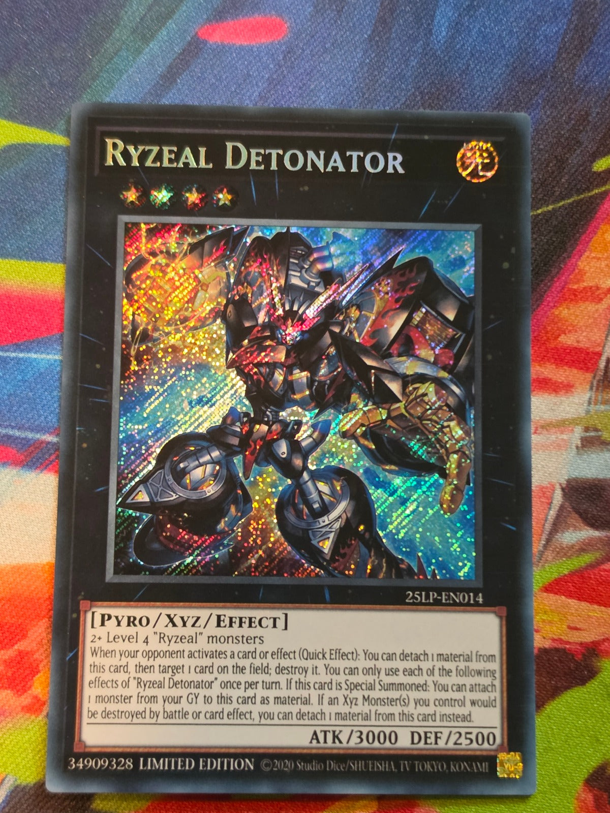 Ryzeal Detonator (Secret Rare) Secret Rare Limited Pack World Championship 2025 25LP-EN014 LP