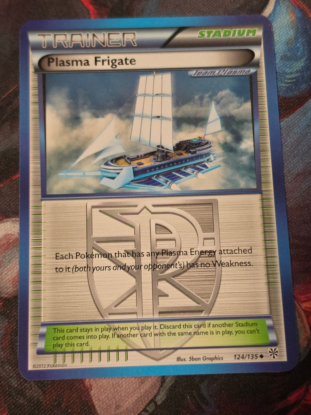 Plasma Frigate (Team Plasma) - 124/135 - Plasma Storm - Uncommon - LP+ - Pokemon